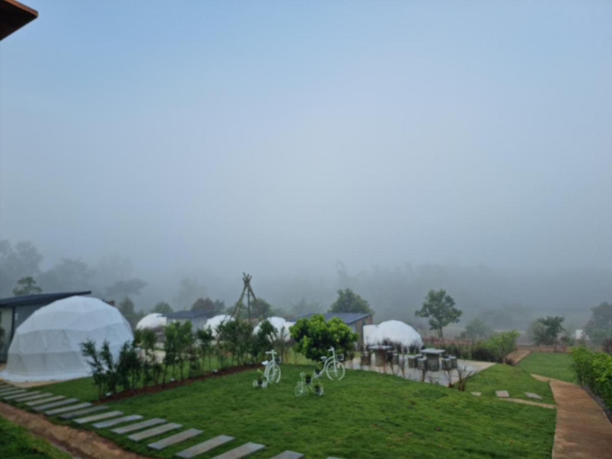 เต้นท์โดมเขาค้อ Lung Bun Camp Hotel Ban Nong Rang Chang Exterior foto